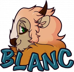 Blanc Badge