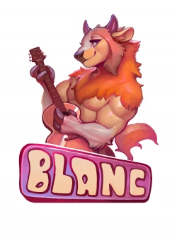 Blanc Badge