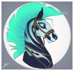 Bridled